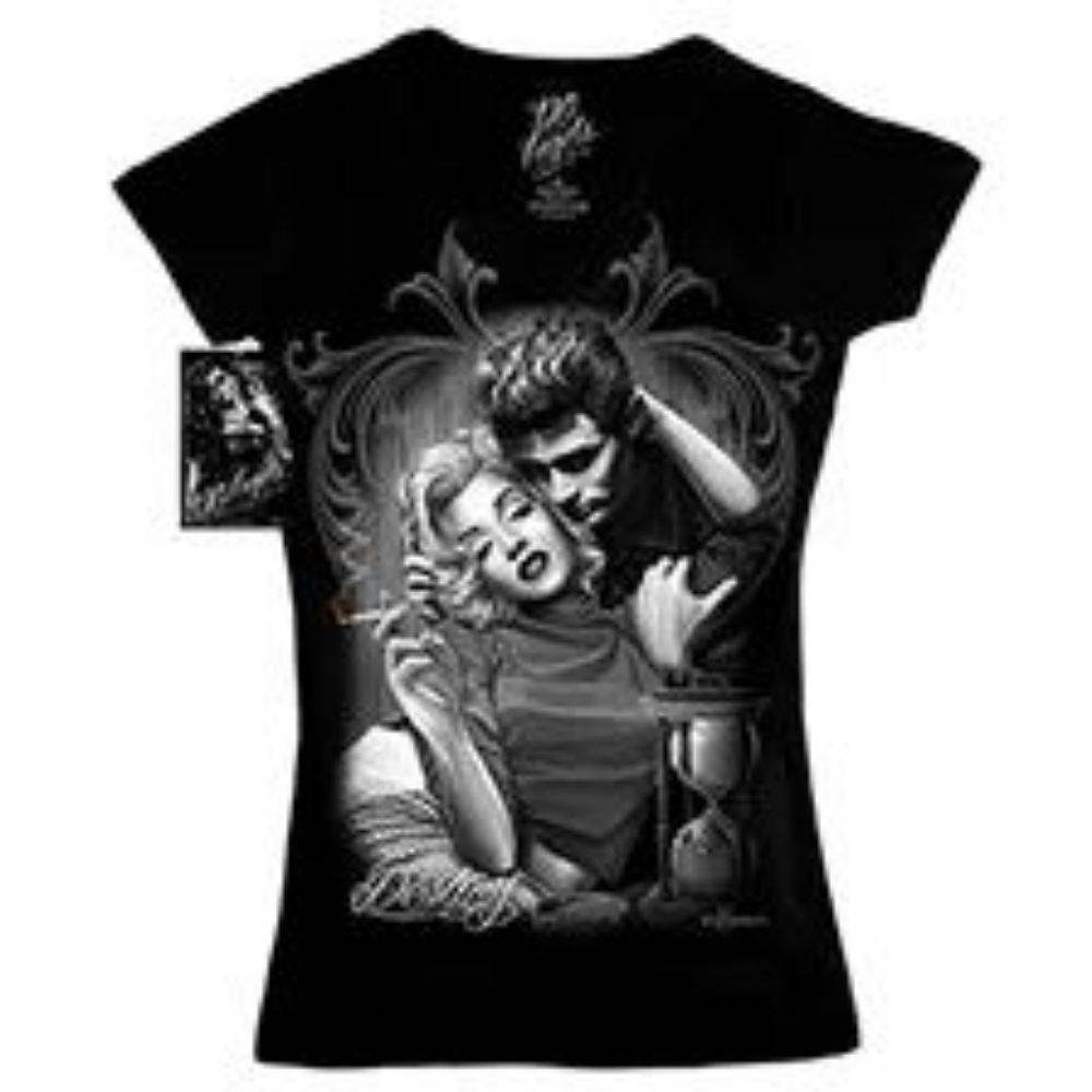 DG Angels Medium Black Shirt 100% Made Of Cotten